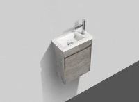 Мебель для ванной комнаты BelBagno Pietra Mini 46 R stucco cemento