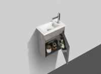 Мебель для ванной комнаты BelBagno Pietra Mini 46 R stucco cemento