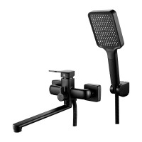 Смеситель для ванны с душем Shevanik S9902H черный