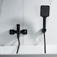 Смеситель для ванны с душем Shevanik S9902H черный