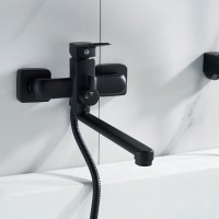 Смеситель для ванны с душем Shevanik S9902H черный