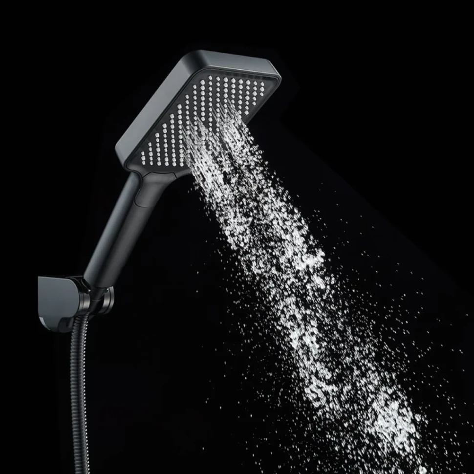 Смеситель для ванны с душем Shevanik S9902H черный