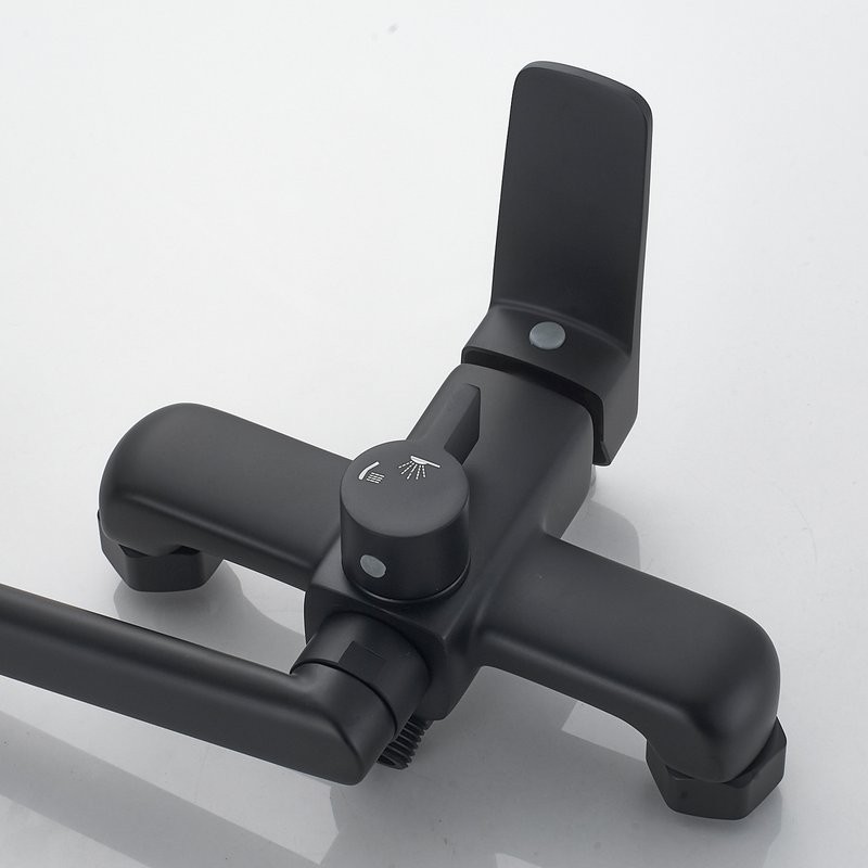 Смеситель для ванны с душем Shevanik S9902H черный