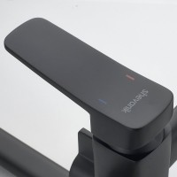 Смеситель для ванны с душем Shevanik S9902H черный