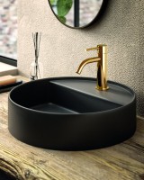 Комплект для ванной Paffoni Light KITZLIG015HG071 С ВНУТРЕННЕЙ ЧАСТЬЮ, медовое золото