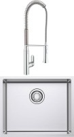 Комплект Мойка Omoikiri TADZAVA 54-U/I ULTRA-IN + Смеситель Grohe K7 32950000 с гибким изливом