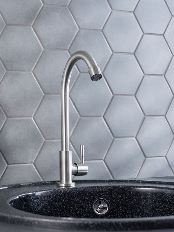 Кран РМС SUS124-269F нержавеющая сталь