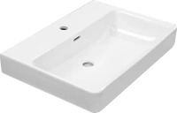 Раковина Laufen Pro S 8.1096.4.000.104.1 65 прямоугольная, с полупьедесталом
