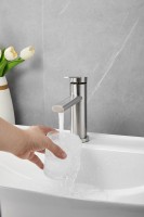 Смеситель для раковины BELZ B813 B10813-1 сатин