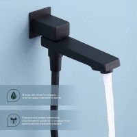 Душевой комплект Splenka S01 S01.27.06 С ВНУТРЕННЕЙ ЧАСТЬЮ, черный