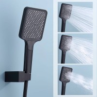 Душевой комплект Splenka S01 S01.27.06 С ВНУТРЕННЕЙ ЧАСТЬЮ, черный