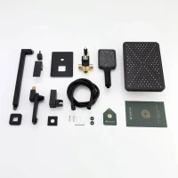 Душевой комплект Splenka S01 S01.27.06 С ВНУТРЕННЕЙ ЧАСТЬЮ, черный