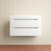 Тумба под раковину без столешницы Style Line Остин 80 подвесная, белая эмаль plus