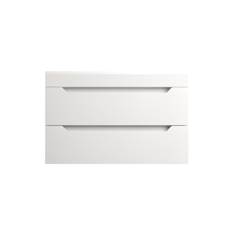 Тумба под раковину без столешницы Style Line Остин 80 подвесная, белая эмаль plus