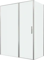 Душевой уголок Allen Brau Priority 160x90, профиль серебро браш, стекло прозрачное