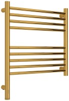 Полотенцесушитель электрический Сунержа Богема 3.1 03-6004-5050 60x55 см, подключение слева, золото, лесенка