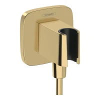Шланговое подключение Hansgrohe FixFit Q 26887990 полированное золото