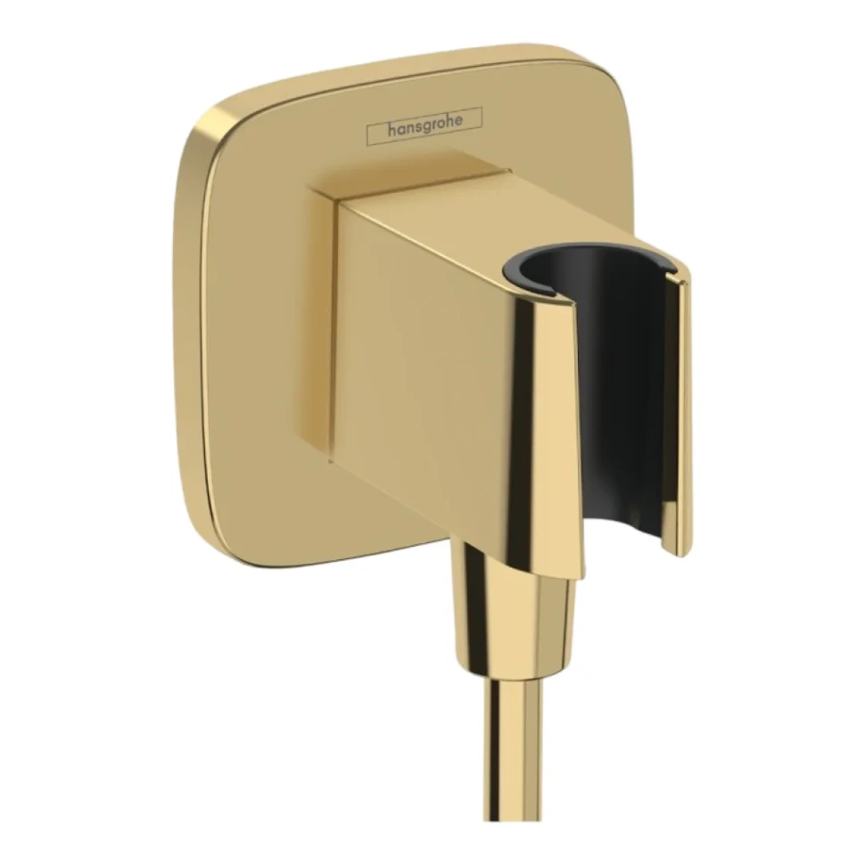 Шланговое подключение Hansgrohe FixFit Q 26887990 полированное золото