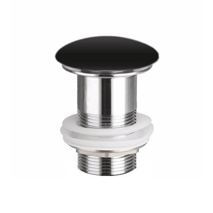 Донный клапан для раковины Ceramicanova CN2000MB без перелива, матовый черный