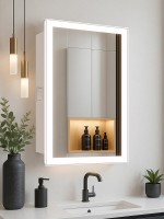 Зеркало-шкаф Alavann Rita 50х80 с подсветкой