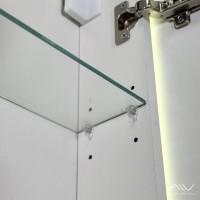 Зеркало-шкаф Alavann Rita 50х80 с подсветкой