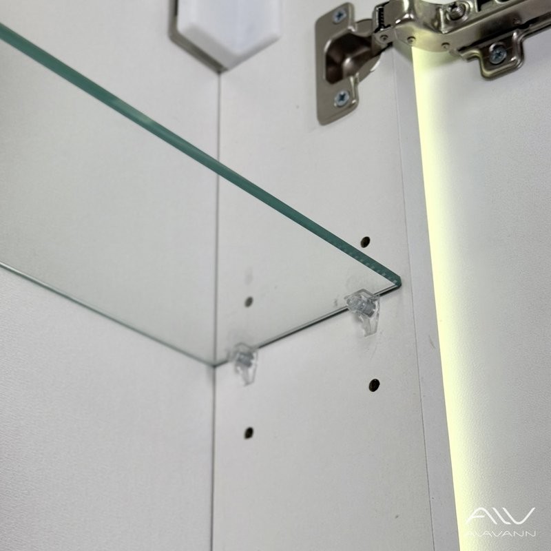 Зеркало-шкаф Alavann Rita 50х80 с подсветкой