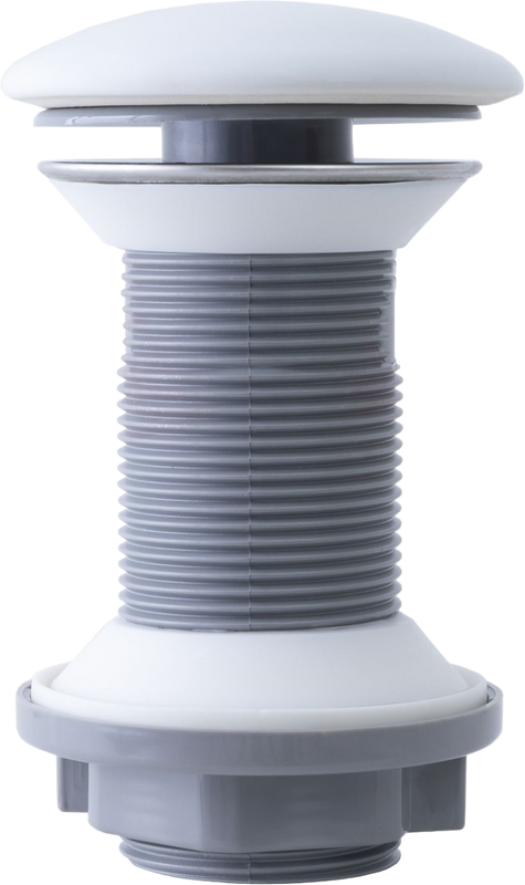 Донный клапан для раковины Allen Brau Fantasy 5.11001.21 без перелива, матовый белый