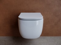 Комплект Унитаз подвесной Ceramicanova Noel + Инсталляция STWORKI + Кнопка 230823 хром матовый
