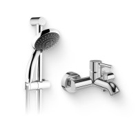 Душевой комплект Смеситель VitrA Minimax S A41994EXP + Гарнитур Cozy 5F A45682EXP