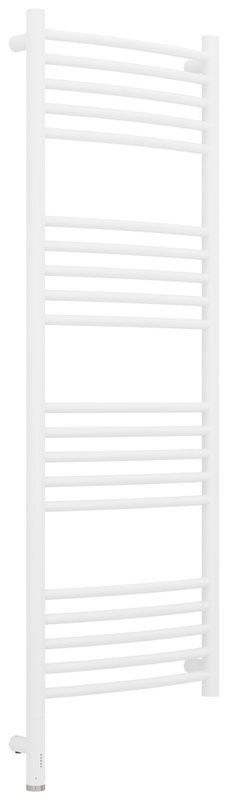 Полотенцесушитель электрический Сунержа Богема 3.1 30-6002-1240 130x45 см, подключение слева, матовый белый, лесенка