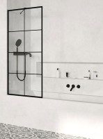 Шторка на ванну Radaway Modo Black PNJ II Factory 100