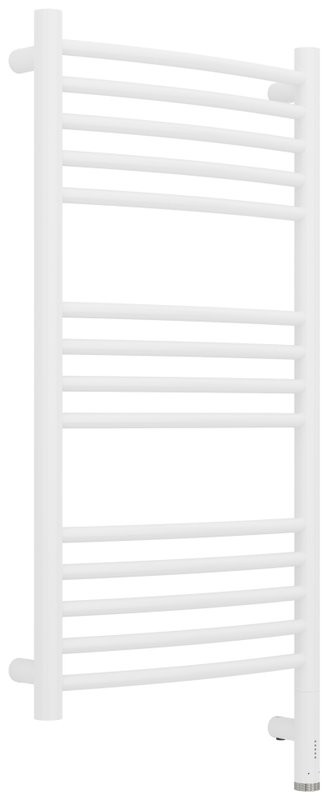 Полотенцесушитель электрический Сунержа Богема 3.1 30-6003-8040 90x45 см, подключение справа, матовый белый, лесенка