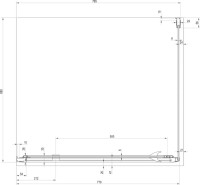 Душевой уголок Ravak Pivot PDOP1 80х90, Transparent, профиль черный