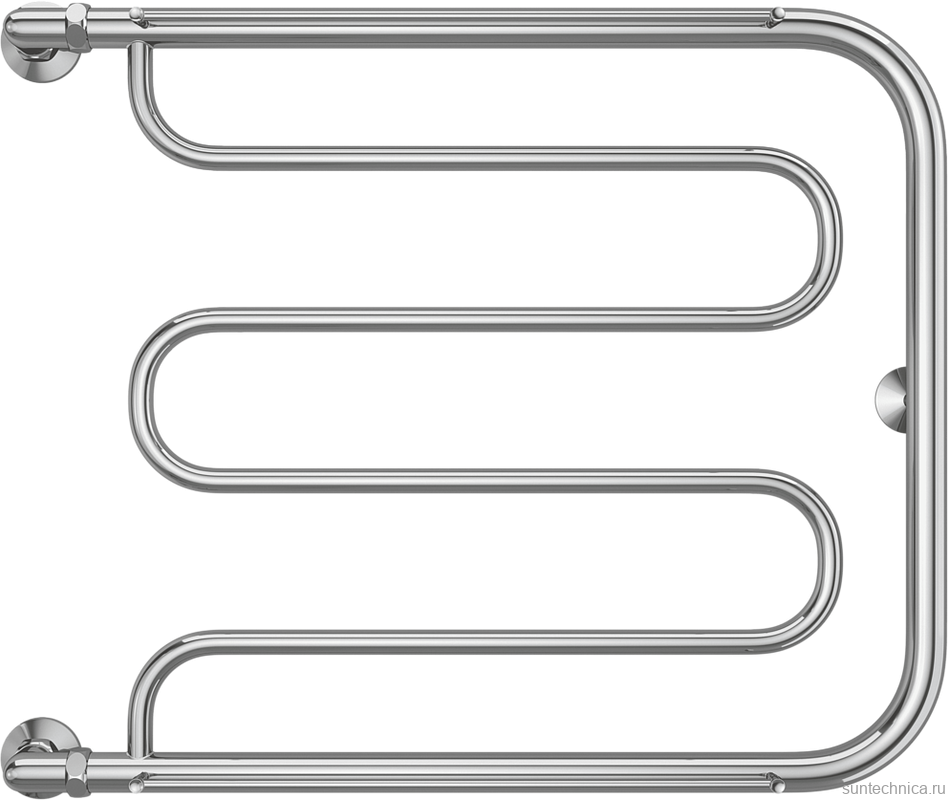 Полотенцесушитель водяной Terminus Фокстрот БШ 600x700