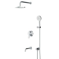 Душевой комплект AM.PM X-Joy FB85A3RH30 С ВНУТРЕННЕЙ ЧАСТЬЮ, хром