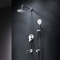 Душевой комплект AM.PM X-Joy FB85A3RH30 С ВНУТРЕННЕЙ ЧАСТЬЮ, хром