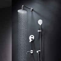 Душевой комплект AM.PM X-Joy FB85A3RH30 С ВНУТРЕННЕЙ ЧАСТЬЮ, хром