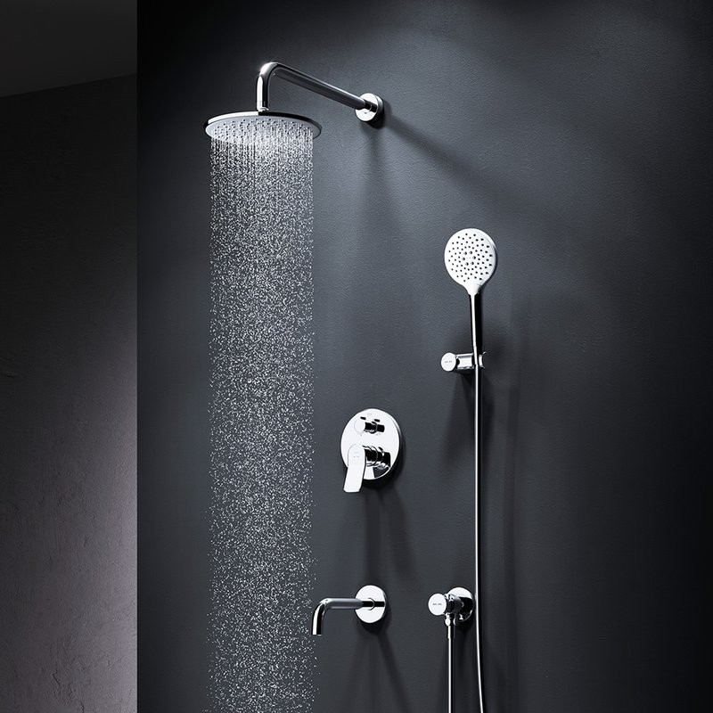 Душевой комплект AM.PM X-Joy FB85A3RH30 С ВНУТРЕННЕЙ ЧАСТЬЮ, хром