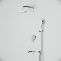 Душевой комплект AM.PM X-Joy FB85A3RH30 С ВНУТРЕННЕЙ ЧАСТЬЮ, хром