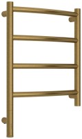 Полотенцесушитель электрический Сунержа Галант 3.1 051-6000-5040 60x45 см, подключение слева, состаренная латунь, лесенка