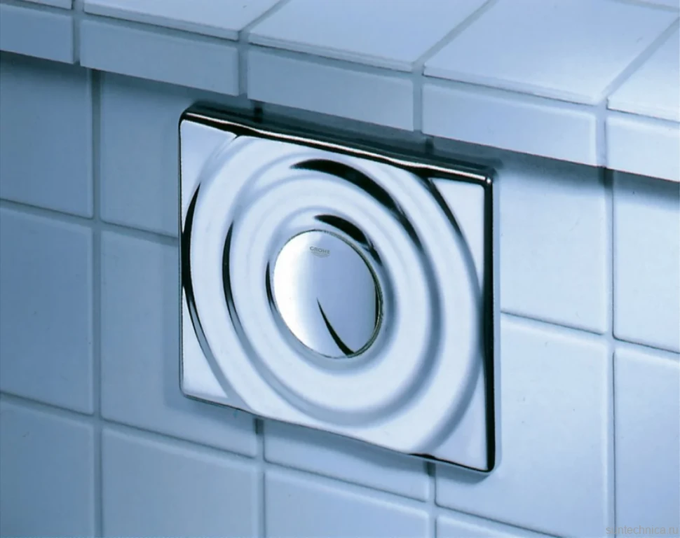 Кнопка смыва Grohe Surf 38574000, хром