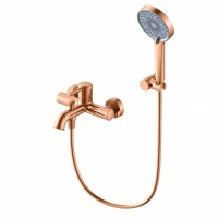 Смеситель для ванны с душем Wonzon & Woghand Tor WW-88037073-RG розовое золото Смеситель для ванны с душем Wonzon & Woghand Tor WW-88037073-RG розовое золото