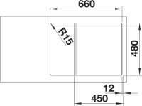 Мойка кухонная Blanco Zia 45 S Compact 524725 белая