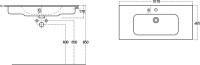 Мебель для ванной комнаты STWORKI Левангер 100 белая матовая