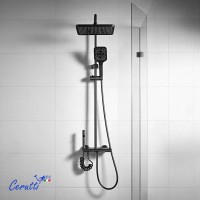 Душевая стойка Ceruttispa 11360 графит