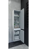 Шкаф пенал для ванной Caprigo Forte 35 R белый Шкаф пенал для ванной Caprigo Forte 35 R белый