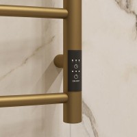 Полотенцесушитель электрический EWRIKA Деметра Д R 80x50, бронза