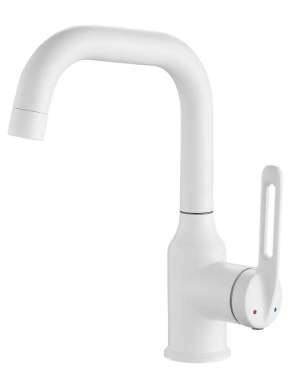 Смеситель для раковины Haiba HB10825-8 белый