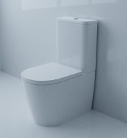 Унитаз-компакт напольный AZARIO Luana AZ-8593 глянцевый белый