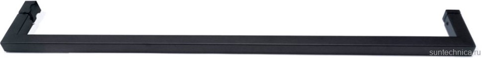 Душевой уголок Abber Schwarzer Diamant AG30170BMH-S90BM 170x90, профиль черный,  стекло матовое